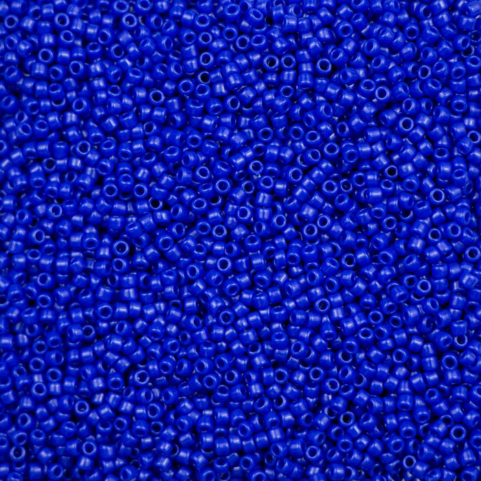 15/0 TOHO Seed Bead - Opaque Navy Blue