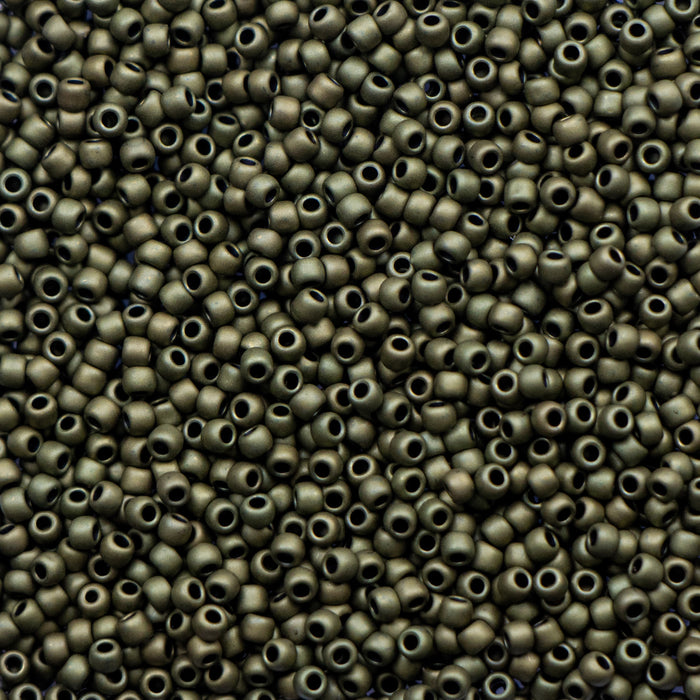 11/0 TOHO SEED - Matte Dark Olive