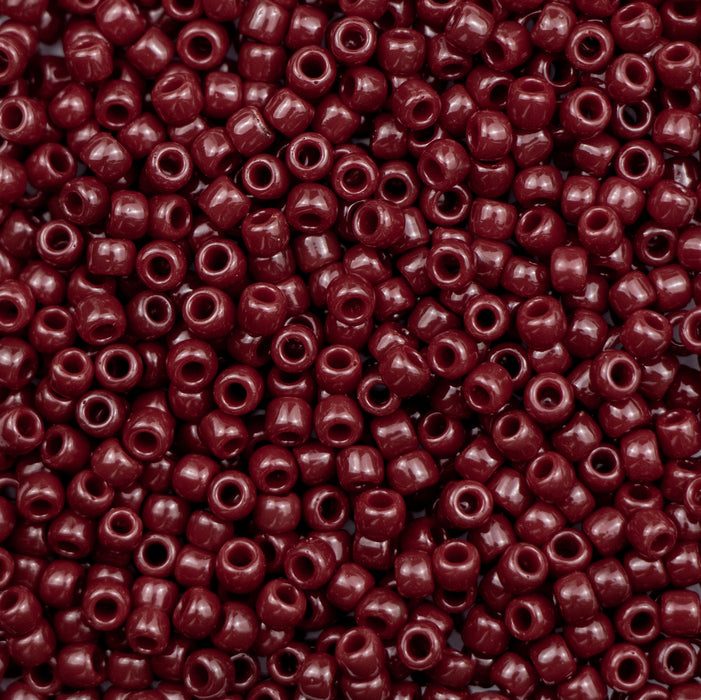 8/0 TOHO Seed Bead - Opaque Oxblood