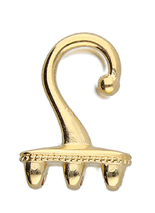 Mesaria III - Superduo Hook Clasp - 24kt. Gold Plate***