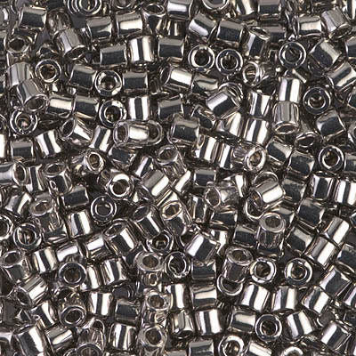 8/0 Miyuki DELICA Beads - Nickel Plated