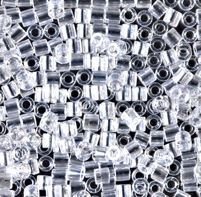 8/0 Miyuki DELICA Beads - Crystal Luster