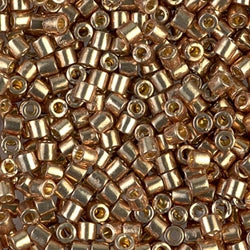 8/0 Miyuki DELICA Beads - Duracoat Galvanized Champagne