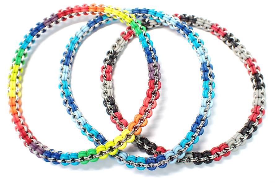 HyperLynks Micro Stretchy Inverted Round Bracelet Kit - Blues***