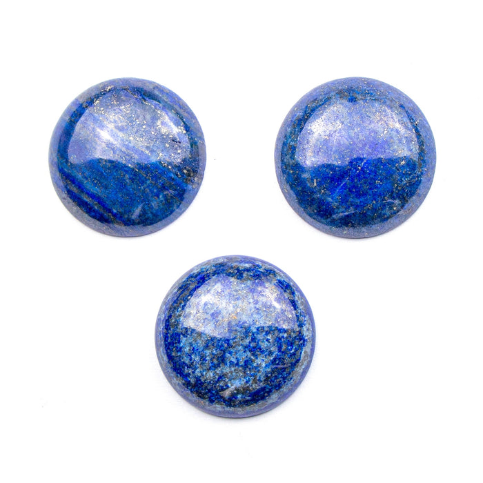 30mm Lapis Lazuli Circle Cabochon***