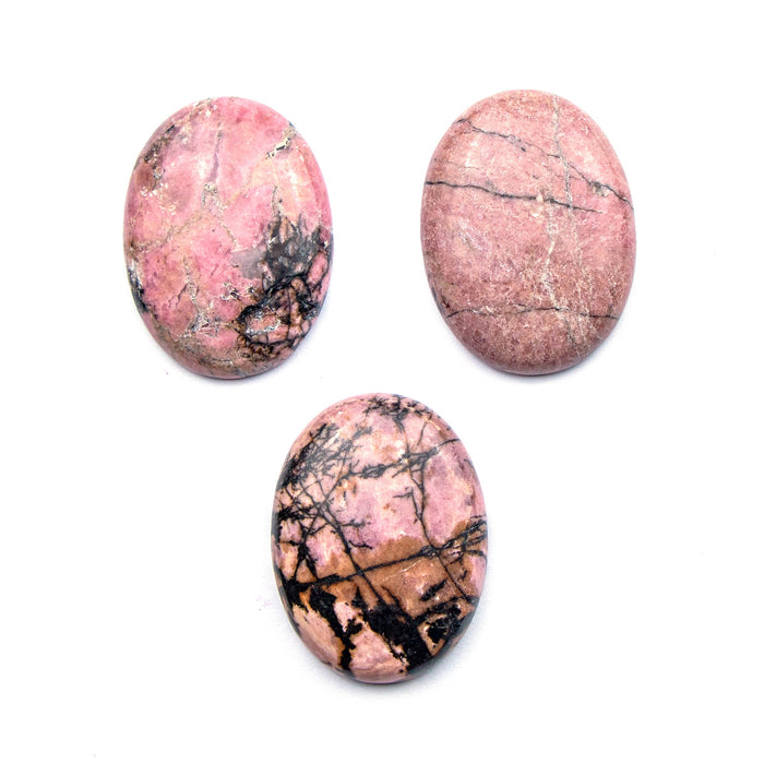 40mm x 30mm Rhodonite Oval Cabochon***