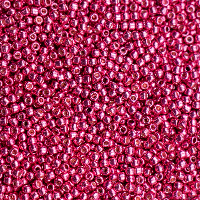 11/0 TOHO Seed Bead - PermaFinish - Galvanized Orchid