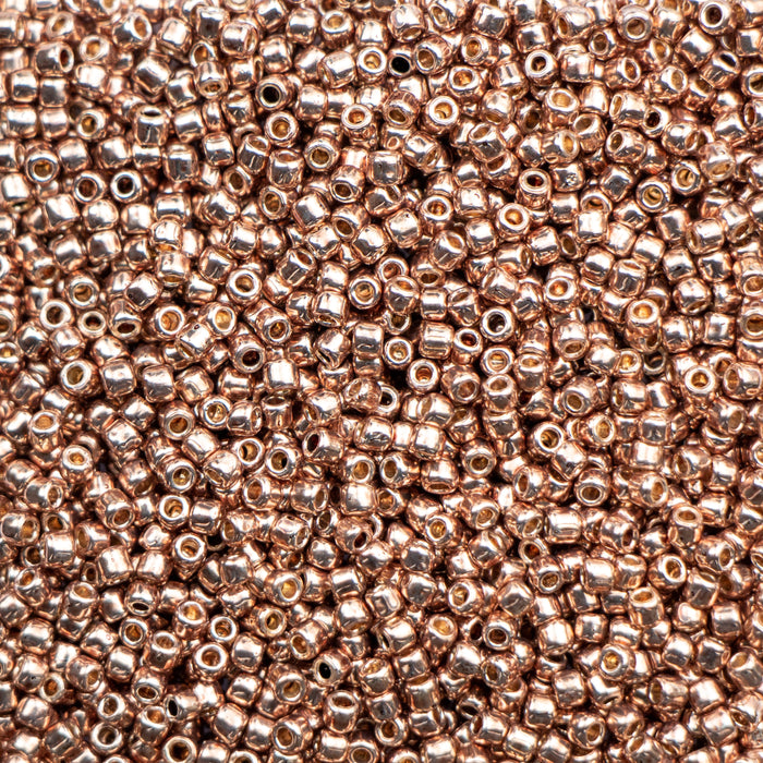 11/0 TOHO Seed Bead - PermaFinish - Galvanized Almond