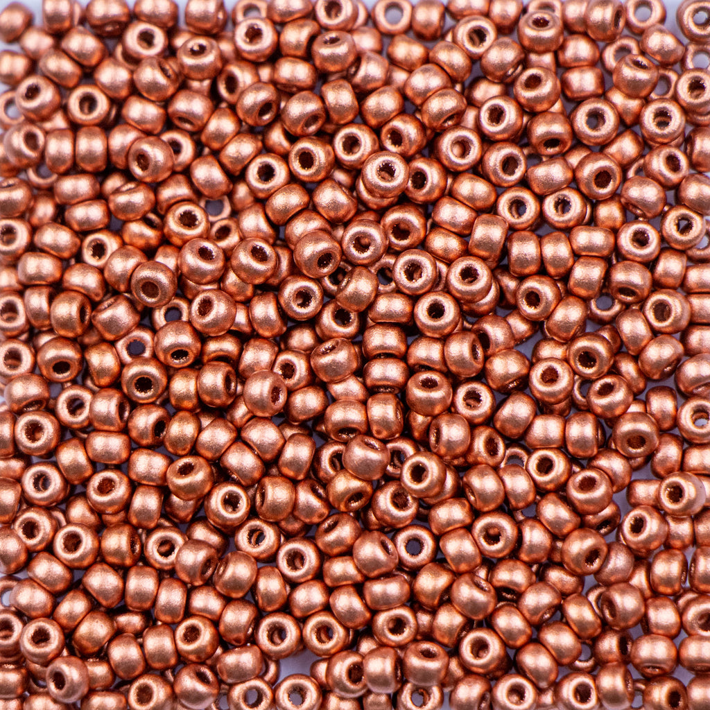 Miyuki Seed Beads - Copper Plated 8/0