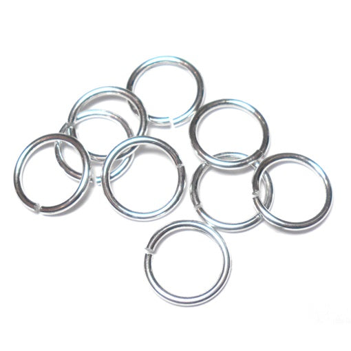 Sterling Silver 20ga Round Jump Ring, 3.6mm OD, 2mm ID, Sold by Each