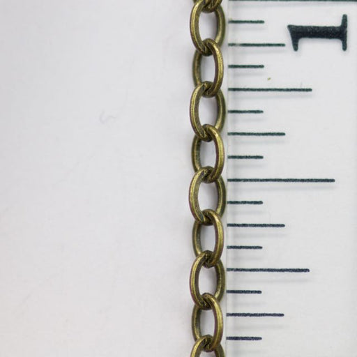 Solid Brass Cable Link Chain – Metal Field Shop