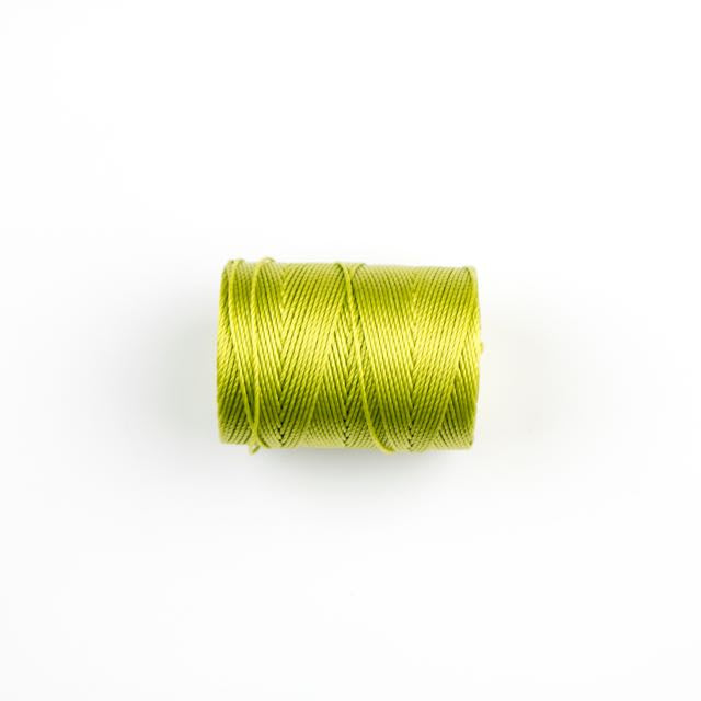 84 meters (92 yards) - C-Lon Beading Cord Tex 210 - Chartreuse